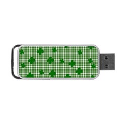 St  Patrick s Day Pattern Portable Usb Flash (two Sides) by Valentinaart