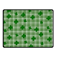 St  Patrick s Day Pattern Double Sided Fleece Blanket (small) 