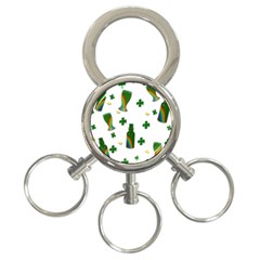 St  Patricks Day  3-ring Key Chains by Valentinaart