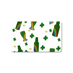 St  Patricks Day  Magnet (name Card) by Valentinaart