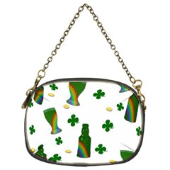 St  Patricks Day  Chain Purses (two Sides)  by Valentinaart