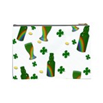 St. Patricks day  Cosmetic Bag (Large)  Back