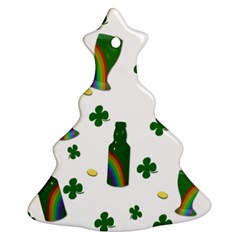 St  Patricks Day  Christmas Tree Ornament (two Sides) by Valentinaart