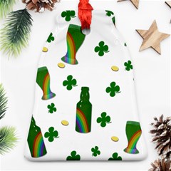 St  Patricks Day  Bell Ornament (two Sides)