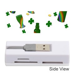 St  Patricks Day  Memory Card Reader (stick)  by Valentinaart