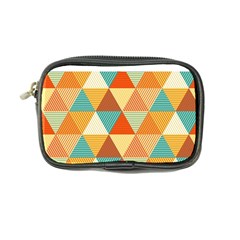 Golden Dots And Triangles Pattern Coin Purse