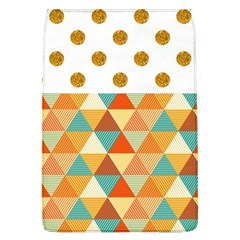 Golden Dots And Triangles Patern Flap Covers (l) 