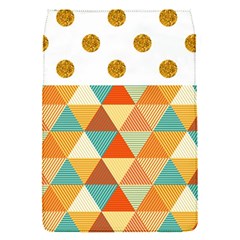 Golden Dots And Triangles Patern Flap Covers (s) 