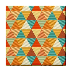 Triangles Pattern  Tile Coasters by TastefulDesigns