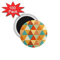 Triangles Pattern  1 75  Magnets (100 Pack)  by TastefulDesigns