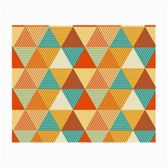 Triangles Pattern  Small Glasses Cloth