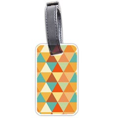 Triangles Pattern  Luggage Tags (one Side)  by TastefulDesigns