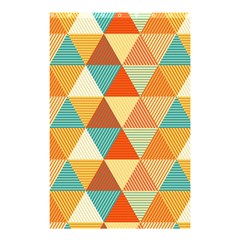 Triangles Pattern  Shower Curtain 48  X 72  (small) 