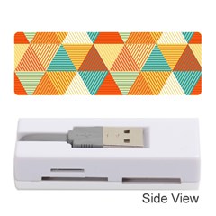 Triangles Pattern  Memory Card Reader (stick)  by TastefulDesigns