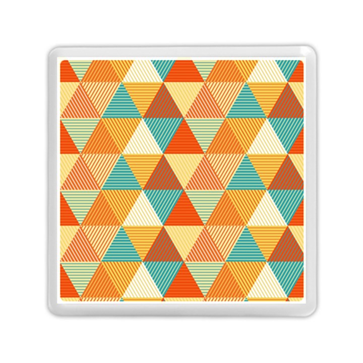 Triangles Pattern  Memory Card Reader (Square) 