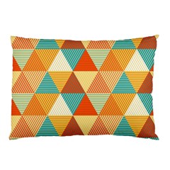 Triangles Pattern  Pillow Case (two Sides) by TastefulDesigns