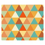 Triangles Pattern  Double Sided Flano Blanket (Small)  50 x40  Blanket Front