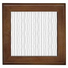 Hand Drawn Lines Pattern Framed Tiles by TastefulDesigns