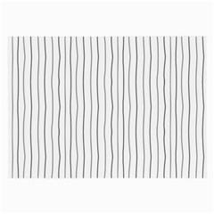 Hand Drawn Lines Pattern Large Glasses Cloth (2-side)