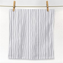 Hand Drawn Lines Pattern Face Towel