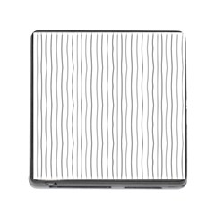 Hand Drawn Lines Pattern Memory Card Reader (square) by TastefulDesigns