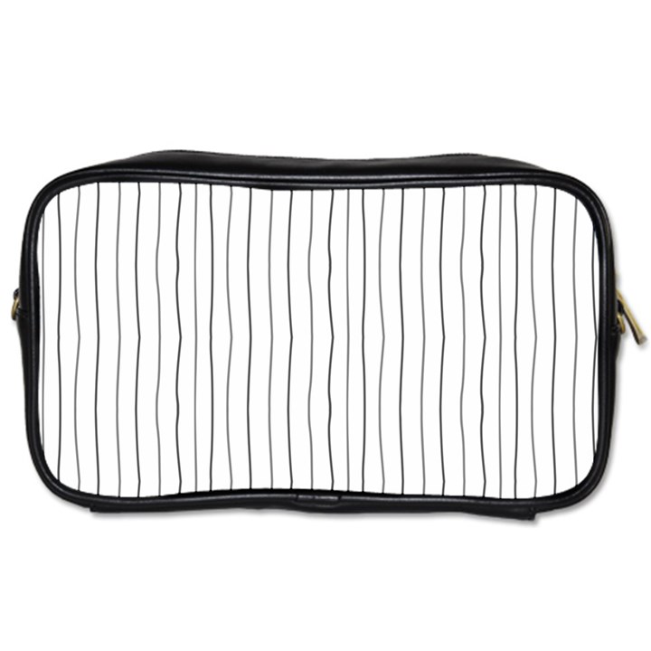 Hand drawn lines pattern Toiletries Bags 2-Side