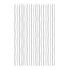 Hand Drawn Lines Pattern Shower Curtain 48  X 72  (small) 