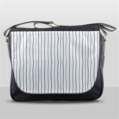 Hand Drawn Lines Pattern Messenger Bags