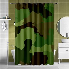 A Completely Seamless Tile Able Background Design Pattern Shower Curtain 48  X 72  (small)  by Amaryn4rt