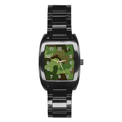 A Completely Seamless Tile Able Background Design Pattern Stainless Steel Barrel Watch by Amaryn4rt