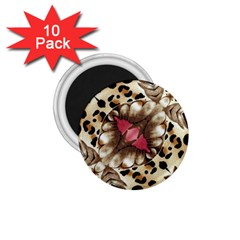 Animal Tissue And Flowers 1 75  Magnets (10 Pack)  by Amaryn4rt