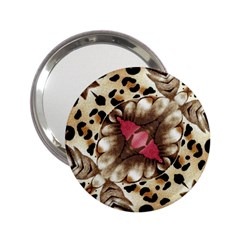 Animal Tissue And Flowers 2 25  Handbag Mirrors by Amaryn4rt