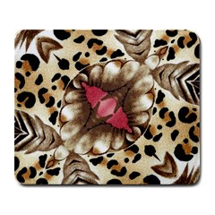 Animal Tissue And Flowers Large Mousepads by Amaryn4rt