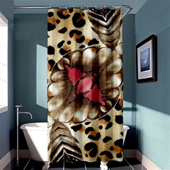 Animal Tissue And Flowers Shower Curtain 36  X 72  (stall)  by Amaryn4rt