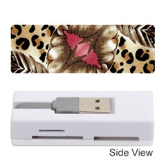 Animal Tissue And Flowers Memory Card Reader (stick) 