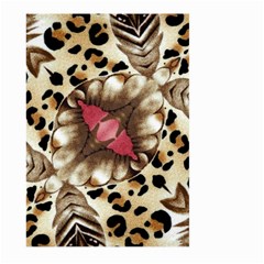 Animal Tissue And Flowers Large Garden Flag (two Sides) by Amaryn4rt