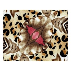 Animal Tissue And Flowers Double Sided Flano Blanket (large)  by Amaryn4rt