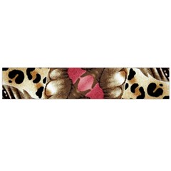 Animal Tissue And Flowers Flano Scarf (large) by Amaryn4rt