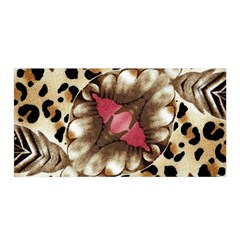 Animal Tissue And Flowers Satin Wrap by Amaryn4rt