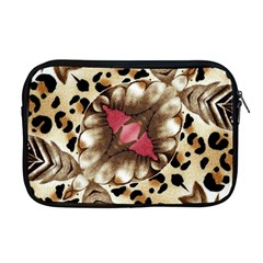 Animal Tissue And Flowers Apple Macbook Pro 17  Zipper Case