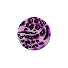 Background Fabric Animal Motifs Lilac Golf Ball Marker by Amaryn4rt