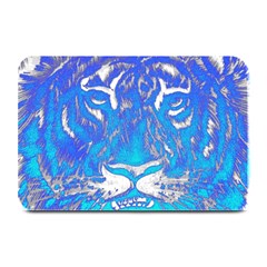 Background Fabric With Tiger Head Pattern Plate Mats