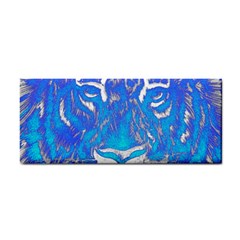 Background Fabric With Tiger Head Pattern Cosmetic Storage Cases by Amaryn4rt