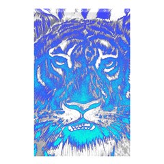 Background Fabric With Tiger Head Pattern Shower Curtain 48  x 72  (Small) 