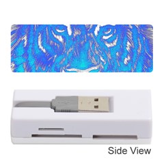 Background Fabric With Tiger Head Pattern Memory Card Reader (Stick) 