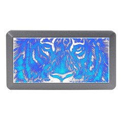 Background Fabric With Tiger Head Pattern Memory Card Reader (Mini)