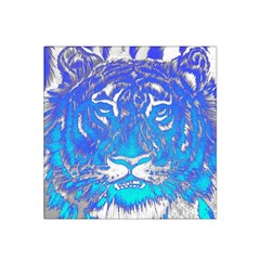 Background Fabric With Tiger Head Pattern Satin Bandana Scarf