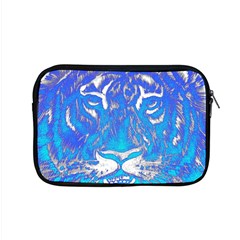 Background Fabric With Tiger Head Pattern Apple MacBook Pro 15  Zipper Case