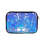 Background Fabric With Tiger Head Pattern Apple MacBook Pro 15  Zipper Case Front