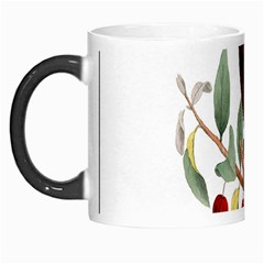 Bird On Branch Illustration Morph Mugs by Amaryn4rt